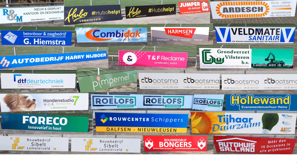 Nieuwe sponsor contracten