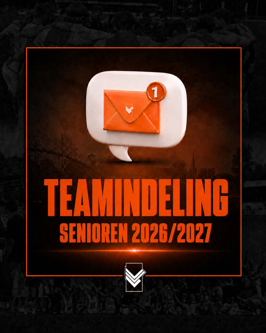 Teamindeling senioren 2026/2027