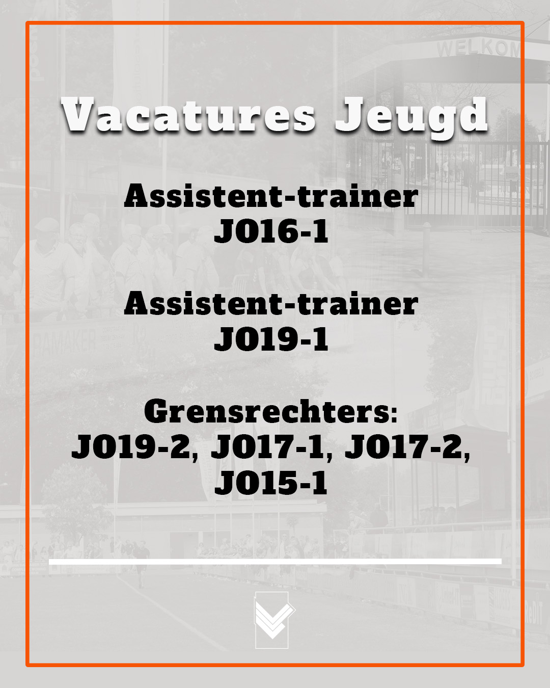 Vacature begeleiding jeugdteams
