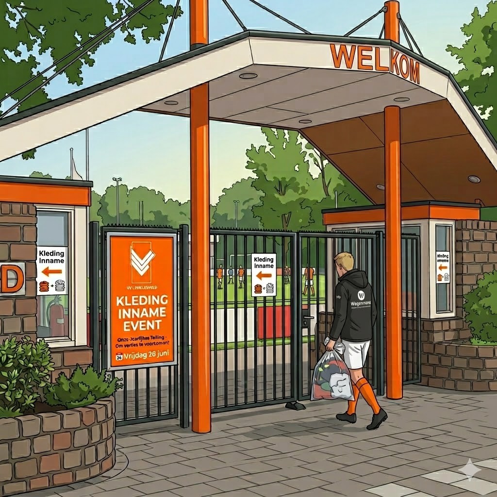 Inleveravond teammaterialen incl. Wagenmans jassen: vrijdag 26 juni