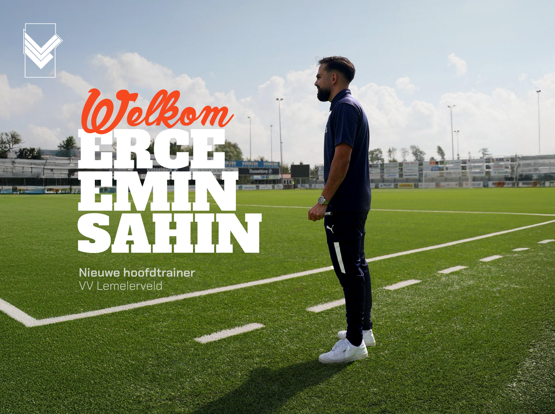 VV Lemelerveld stelt Erce Emin Sahin aan als nieuwe hoofdtrainer